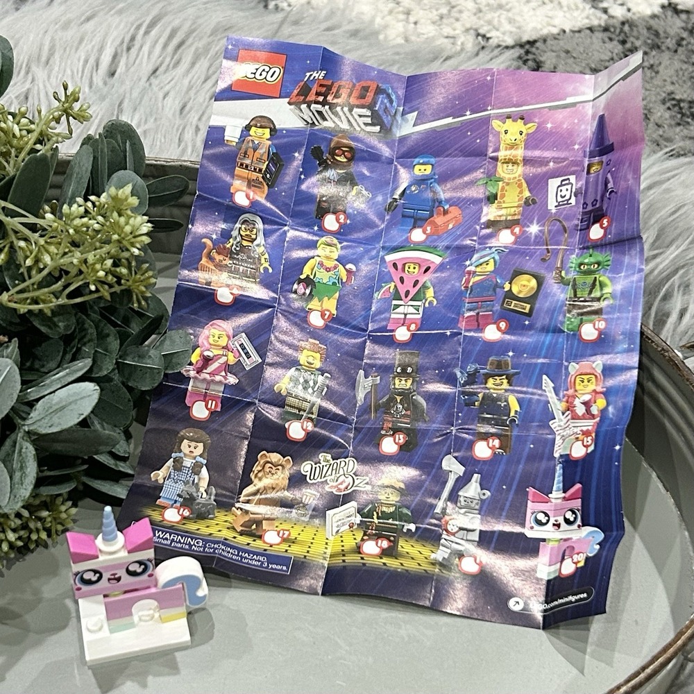 The LEGO Movie 2 Minifigures Series 71023 Pink Unikitty Minifigure Mini Build - Picture 2 of 6